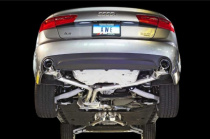 Audi C7 A6 3.0T Touring Edition Avgassystem Dubbla Svarta Utblås AWE Tuning